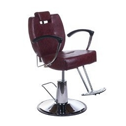 Fotel barberski HEKTOR BH-3208 Wiśniowy